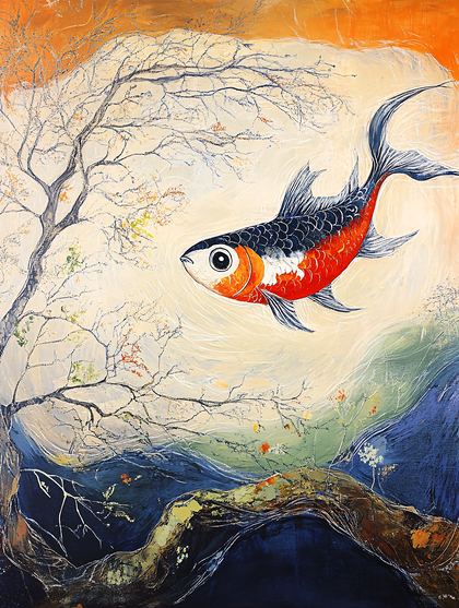 Koi In The Sky
