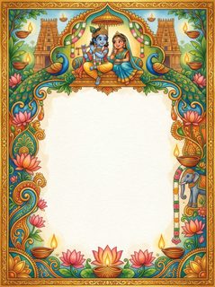 krishna radha frame