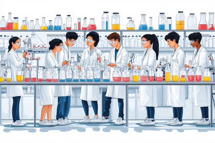 Laboratory Experiment Illustration
