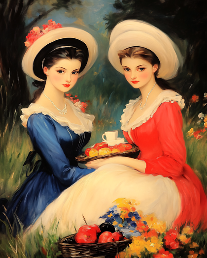 Ladies in the Garden