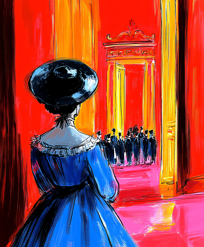 Lady in Blue Observing Group