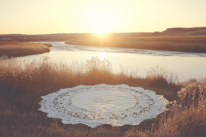 Lakeside Sunrise Picnic