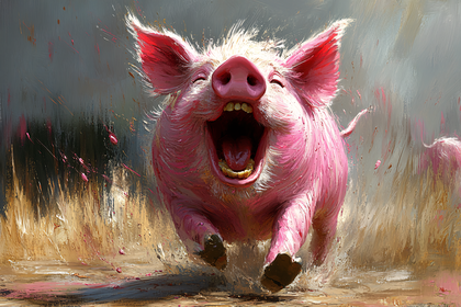 Laughing Pig Run