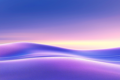 Lavender Fields At Dawn