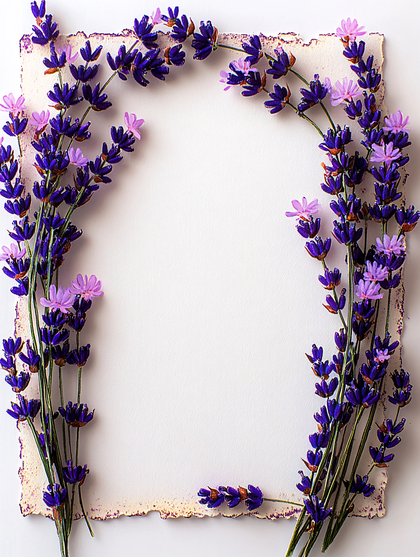 Lavender Wreath