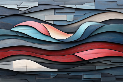 Layered Abstract Waves