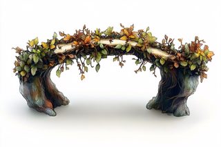 Leafy Wooden Arch
