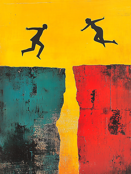 Leaping Across Divides