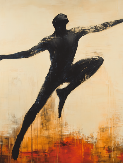 Leaping Silhouette