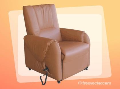 Leather Armchair Free Vector