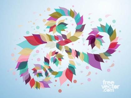 Leaves Design Free Vector