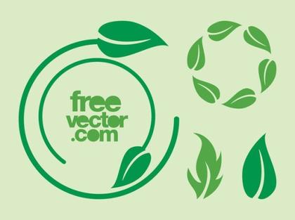 Leaves Icons Free Vector