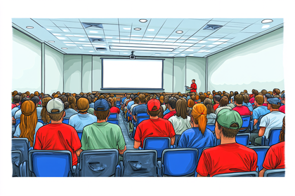 Lecture Hall Presentation Audience