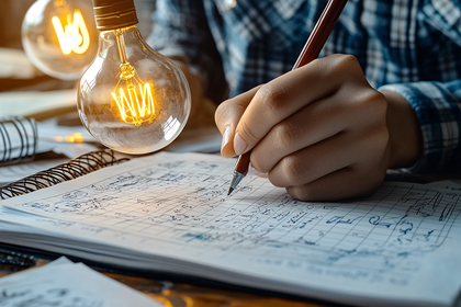 Light Bulb Idea Sketch