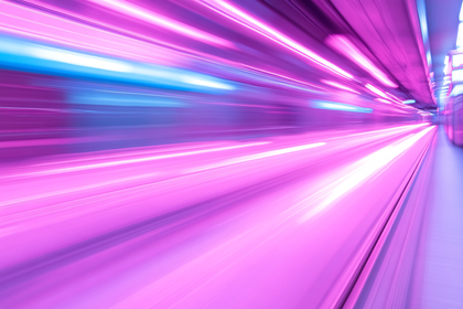 Light Speed in Purple