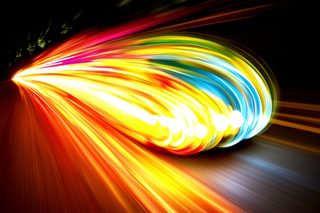 Light Trail Burst