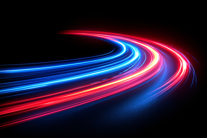 Light Trails on a Curve