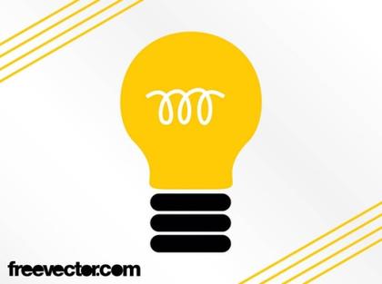 Lightbulb Symbol Free Vector