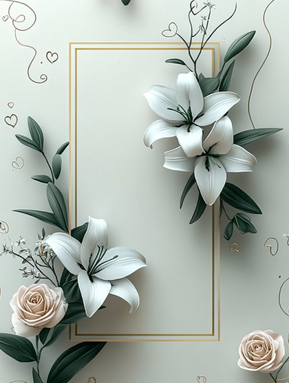 Lily and Rose Frame