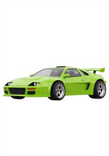 green-modified-supercar