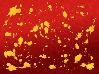 Liquid Splashes Free Vector