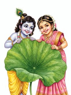 krishna and radha