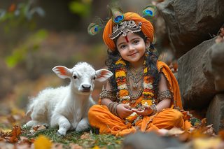 little krishna calf
