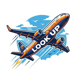 airplane look up