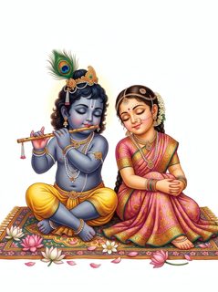 krishna and radha