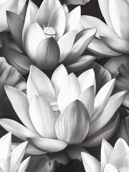 Lotus Blossom Sketch