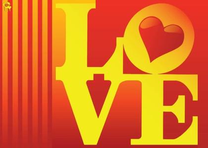 Love Card Design Free Vector
