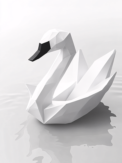 Low Poly Swan
