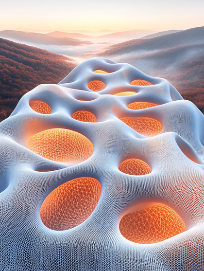 Luminous Cell Landscape