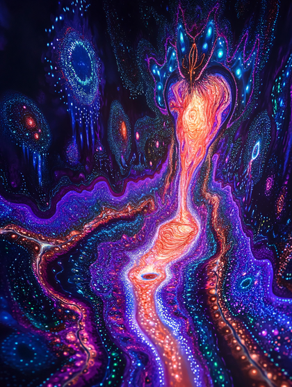 Luminous Cosmic River