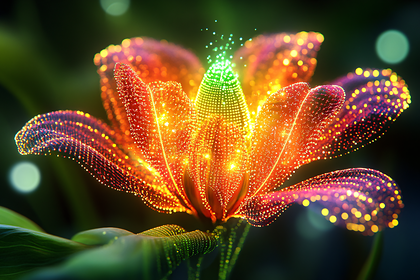 Luminous Lotus Bloom