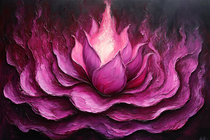 Luminous Lotus Bloom