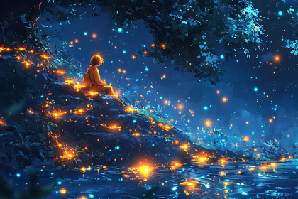 Luminous Night Serenity
