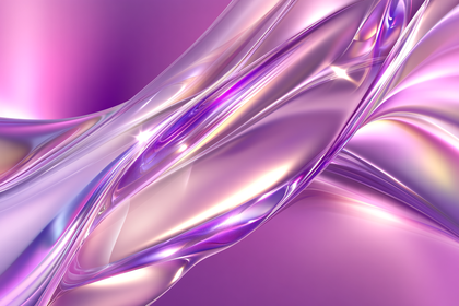 Luminous Purple Flow