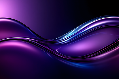 Luminous Purple Waves