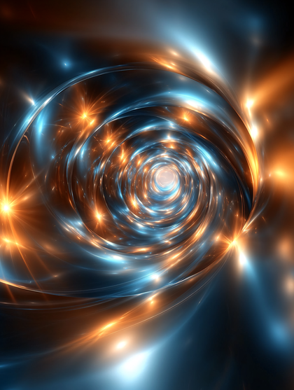 Luminous Spiral
