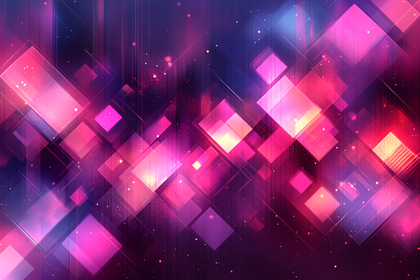 Luminous Square Abstraction