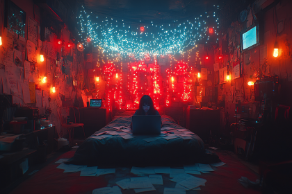 Luminous Study Corner