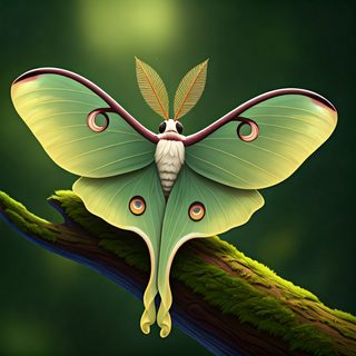 luna-moth-branch