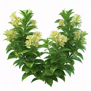 flowering rhododendron bush