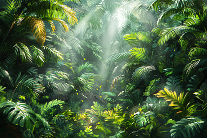 Lush Jungle Canopy