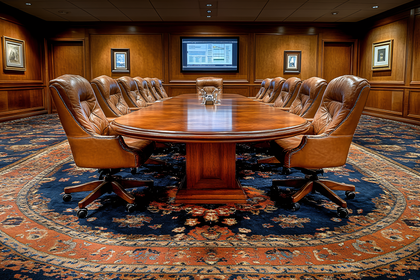 Luxurious Conference Room Interior