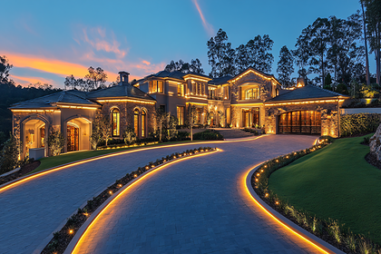 Luxury Home at Twilight