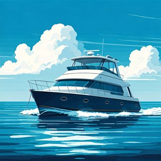 luxury motor yacht
