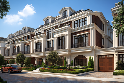 Luxury Townhouses Exterior