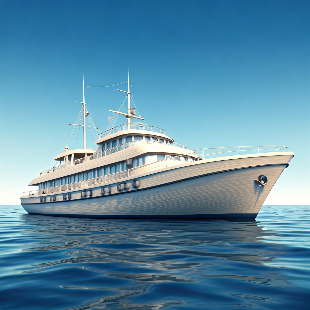 luxury superyacht ocean